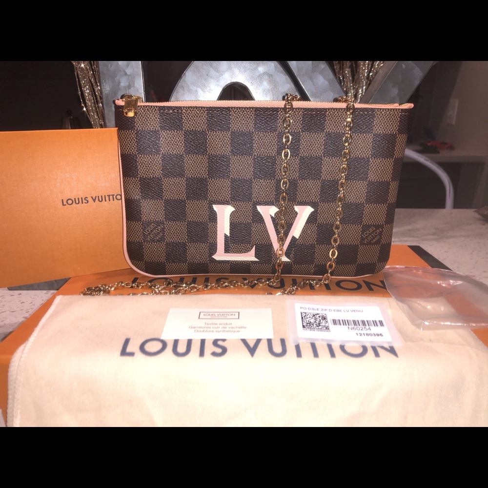 SOLD! Authentic Louis Vuitton Double Zip Pochette